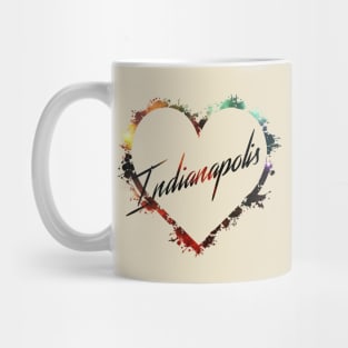 I Love Indianapolis Mug